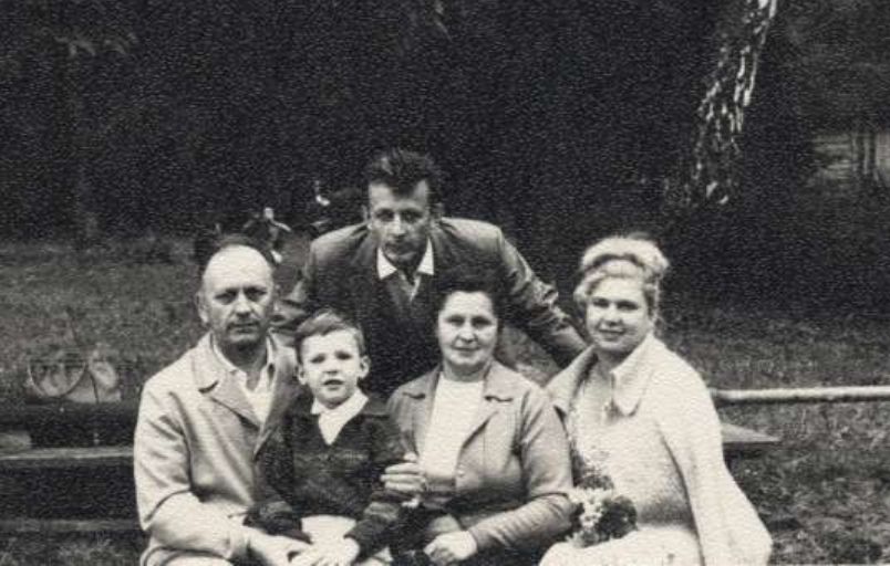 Дед в санатории после инфаркта. 1969