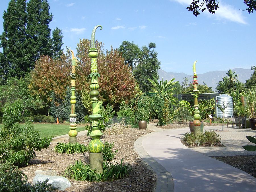 Дендрарий и Ботанический сад, Аркадия, Калифорния, США. Los Angeles County Arboretum and Botanical Garden, Arcadia, CA, USA