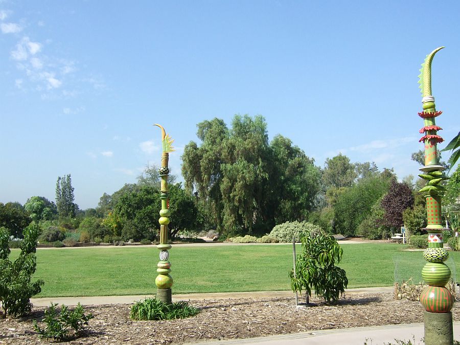 Дендрарий и Ботанический сад, Аркадия, Калифорния, США. Los Angeles County Arboretum and Botanical Garden, Arcadia, CA, USA